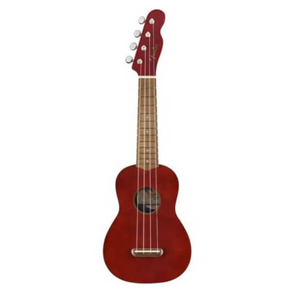 Fender Venice Soprano Uke, Cherry Fingerboard