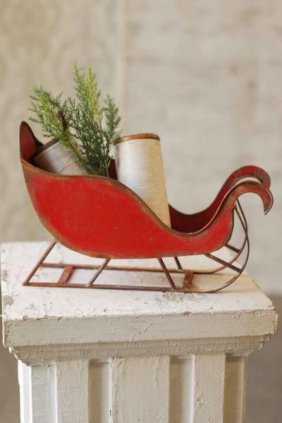16'' RED SLEIGH