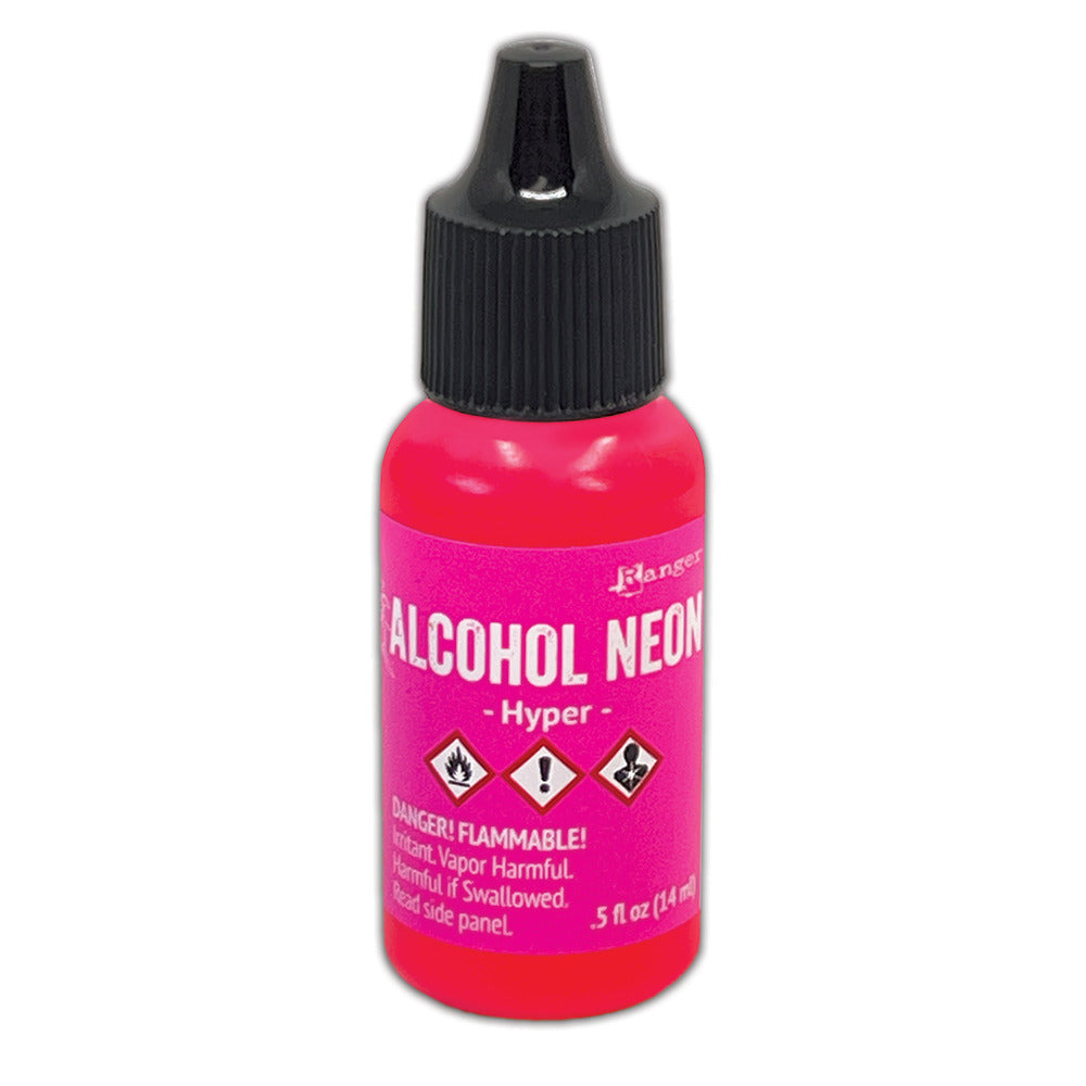Ranger / Tim Holtz - Neon Alcohol Ink 0.5oz Colour Variety