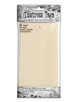 Tim Holtz Distress - Mixed Media Heavy Stock Tags - 20 Tags