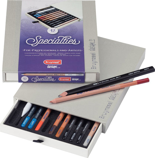 Bruynzeel Design Specialties 12 Artist Pencil Set