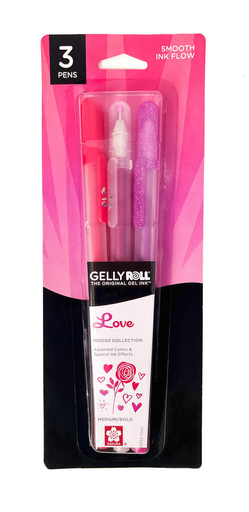 Gelly Roll : Mood Collection ~ Love 3 pcs