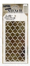 Stampers Anonymous & Tim Holtz : Layering Stencils - Trellis