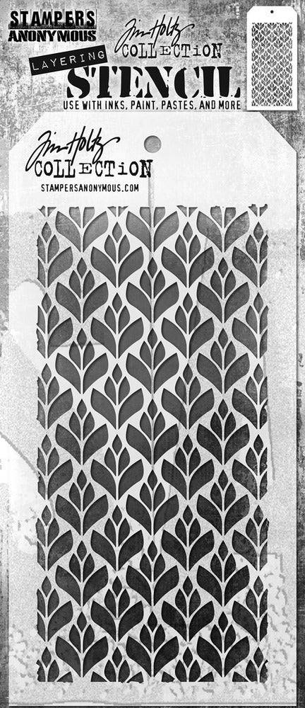 Stampers Anonymous & Tim Holtz : Layering Stencils - Floral