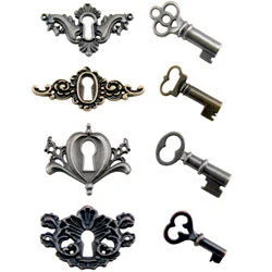 Tim Holtz Locket Keys
