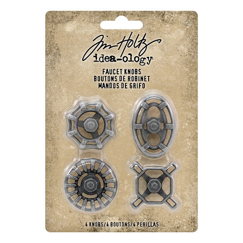 Tim Holtz Faucet Knobs 4 Knobs