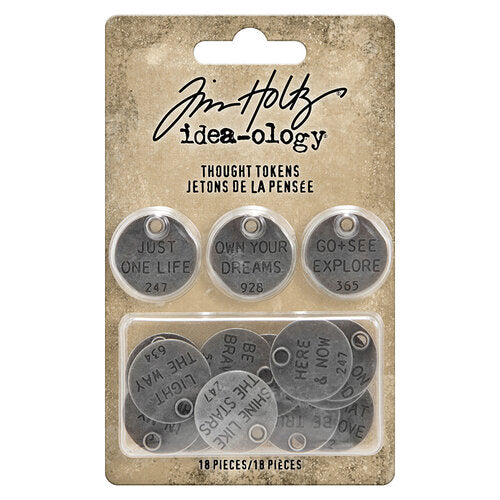 Tim HOltz Ideaology Thought Tokens