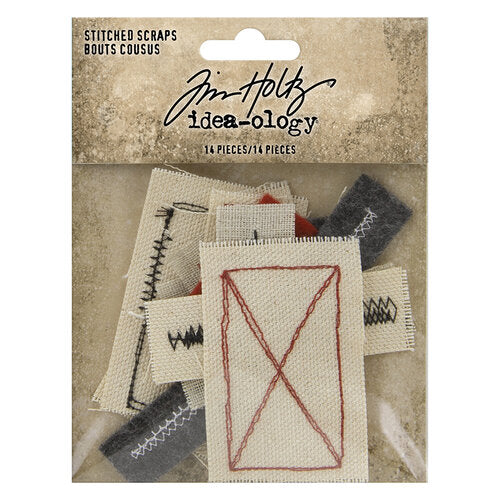 Tim Holtz Ideaology Stitched Scraps