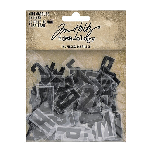 Tim Holtz Ideaology Mini Marquee Letters