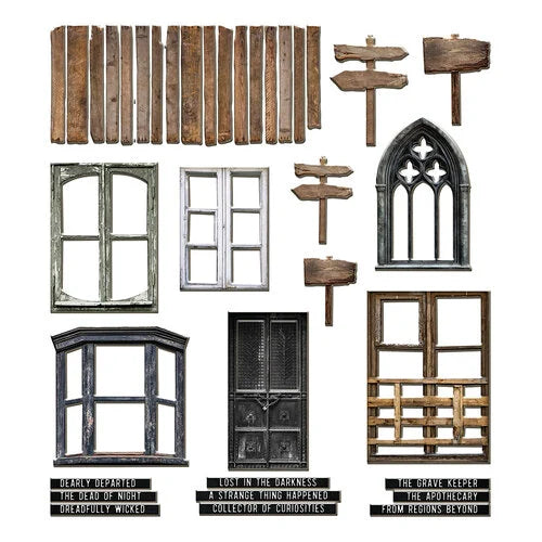 Tim Holtz Idea-Ology Halloween Baseboards