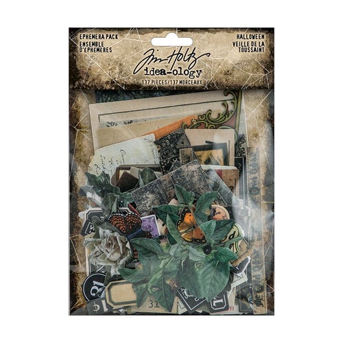 Tim Holtz Idea-Ology Ephemera Pack Halloween
