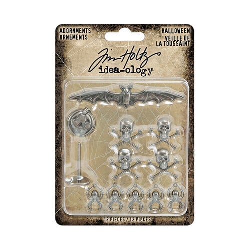 Tim Holtz Idea-Ology Adornments Halloween