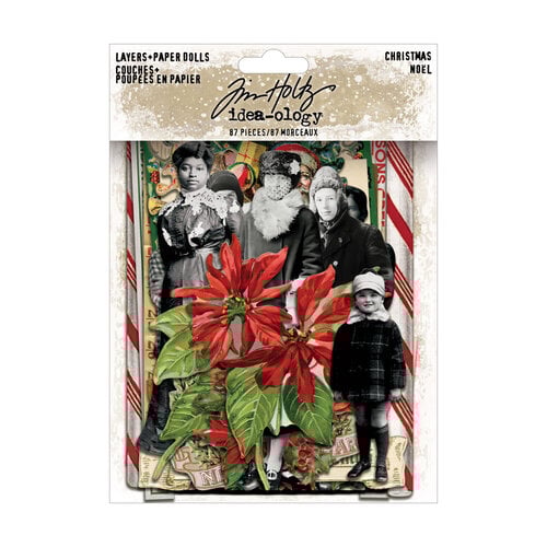 Tim Holtz Idea-ology - Layers & Paper Dolls Christmas