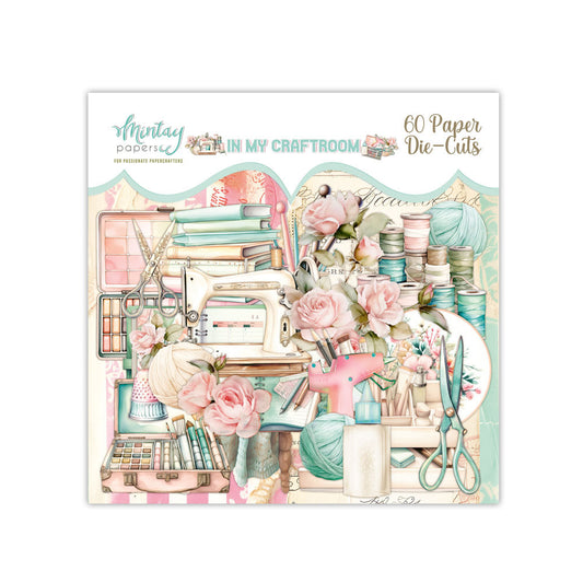 Mintay Papers - In My Craftroom Collection Die Cut 60pcs