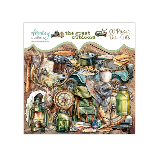 Mintay Papers ~ The Great Outdoors Die Cuts 60 pieces