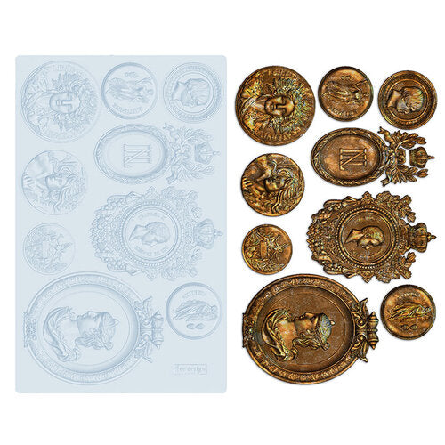 Re-Design With Prima® Decor Moulds - Ancient Findings - 5"x8", 8mm