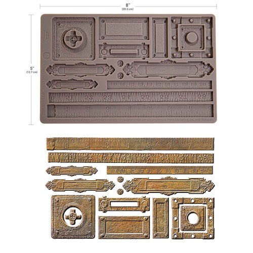 Finnabair Decor Mould Tapes and Labels 5x8"