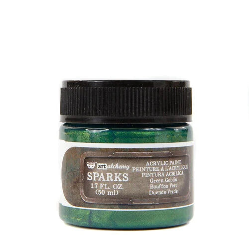 Art Alchemy : Sparks Acrylic Paint - Green Goblin