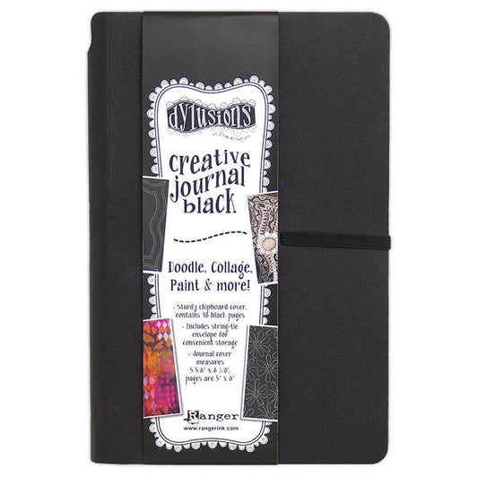 Dylusions Creative Journal : Small Black