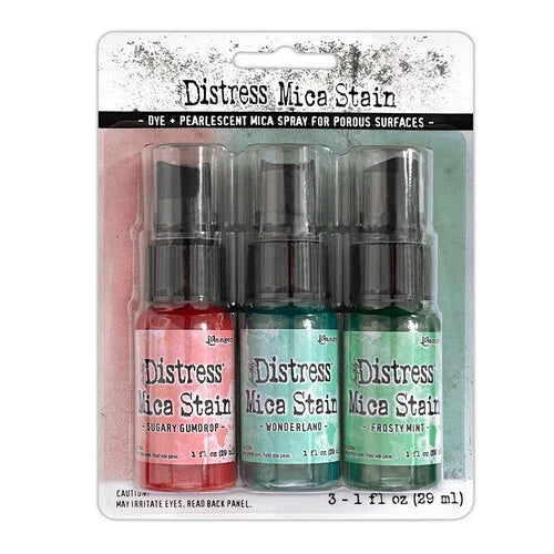 Ranger Ink & Tim Holtz : Christmas - Distress Mica Stain set 6