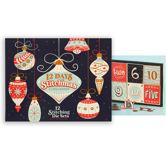 Spellbinders - 12 Days of Stitchmas Advent Calendar