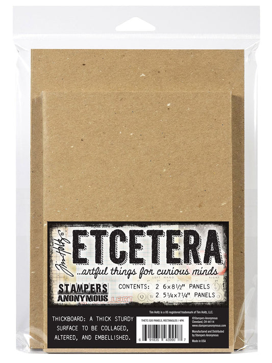 Stampers Anonymous / Tim Holtz - Etcetera panels