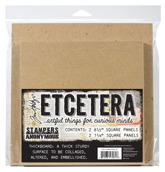 Stampers Anonymous / Tim Holtz - Etcetera Panels Square
