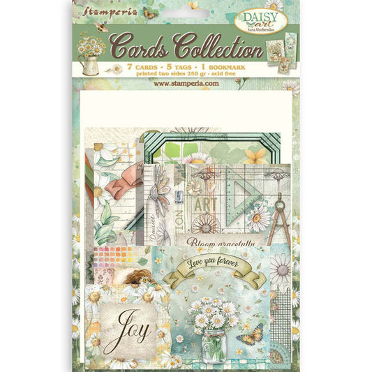 Stamperia Daisy Art Card Collection