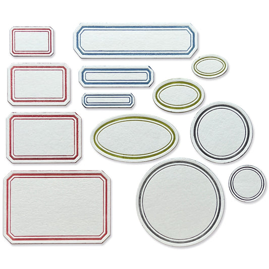 Sizzix Thinlits Vintage Labels