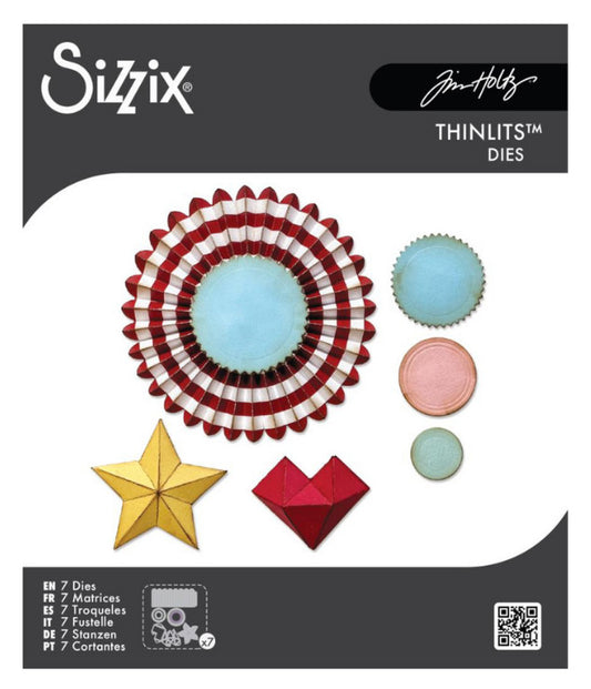 Sizzix Thinlit Dies Vault Rosettes