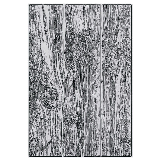 Sizzix 3-D Texture Fades Large A5 Lumber