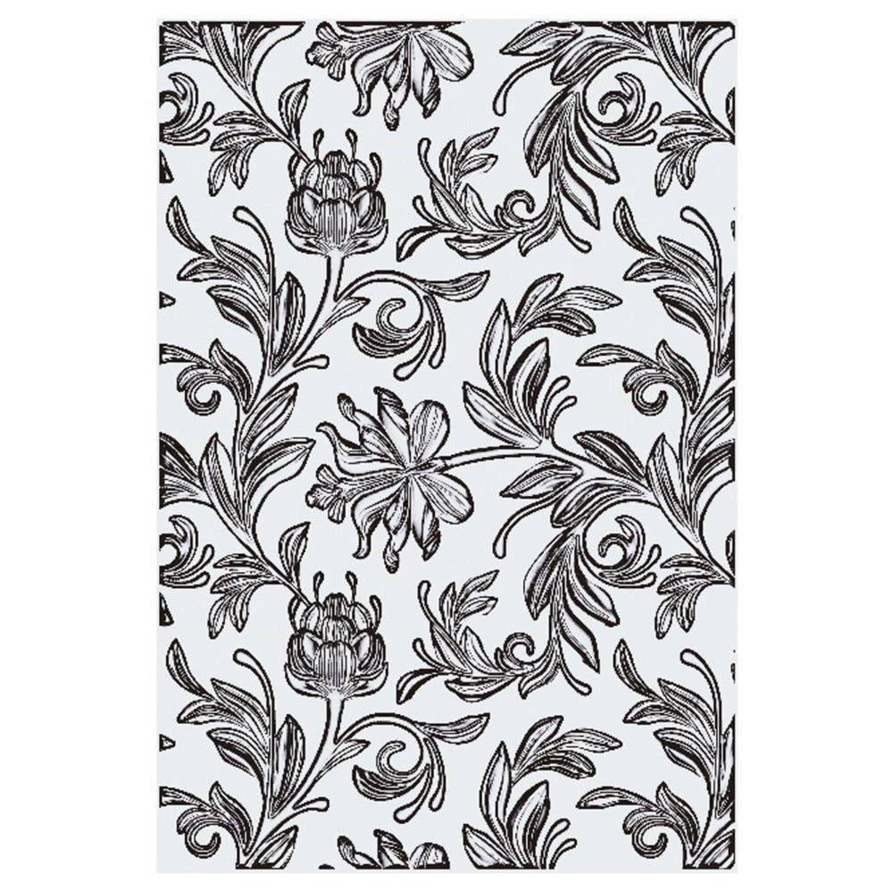 Sizzix : 3D Texture Fades A5 - Botanical