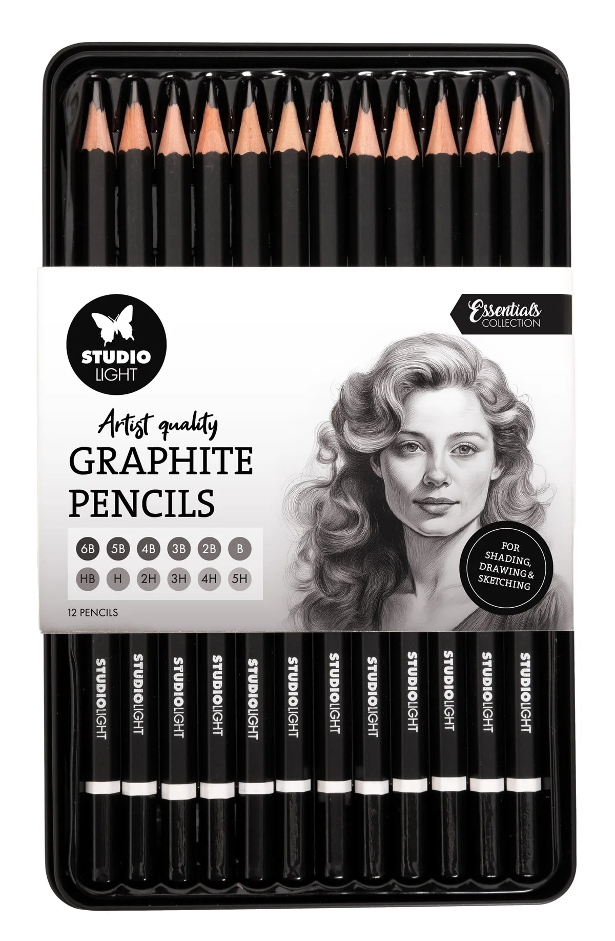 Studio Light - Pencils Graphite Essentials 12 Pieces