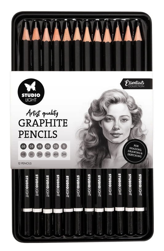 Studio Light - Pencils Graphite Essentials 12 Pieces