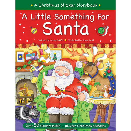 A Christmas Sticker Storybook - A Little Something for Santa