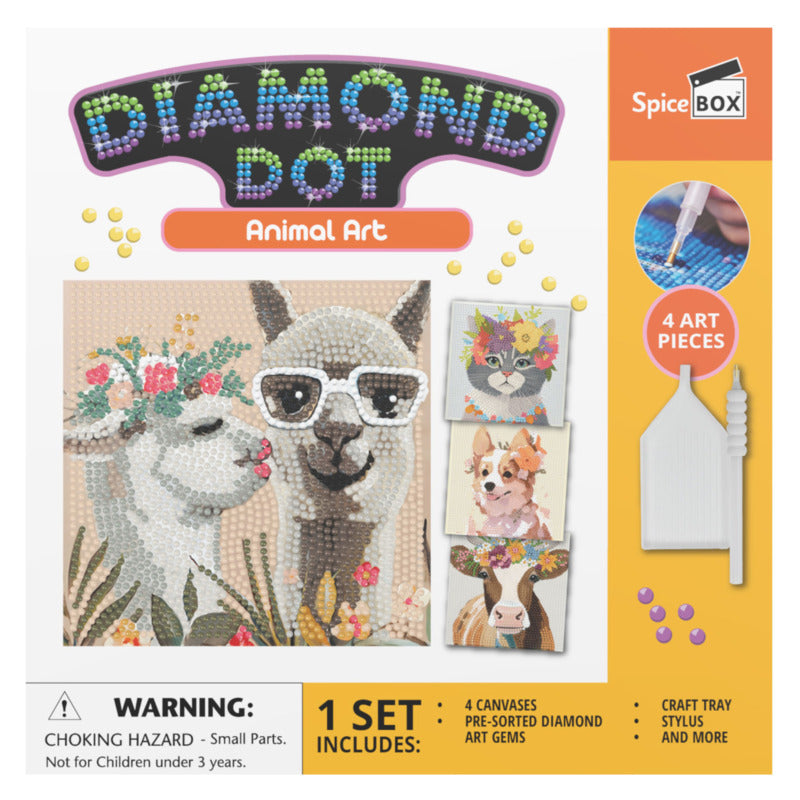 Spicebox - Diamond Dot, Animal Art