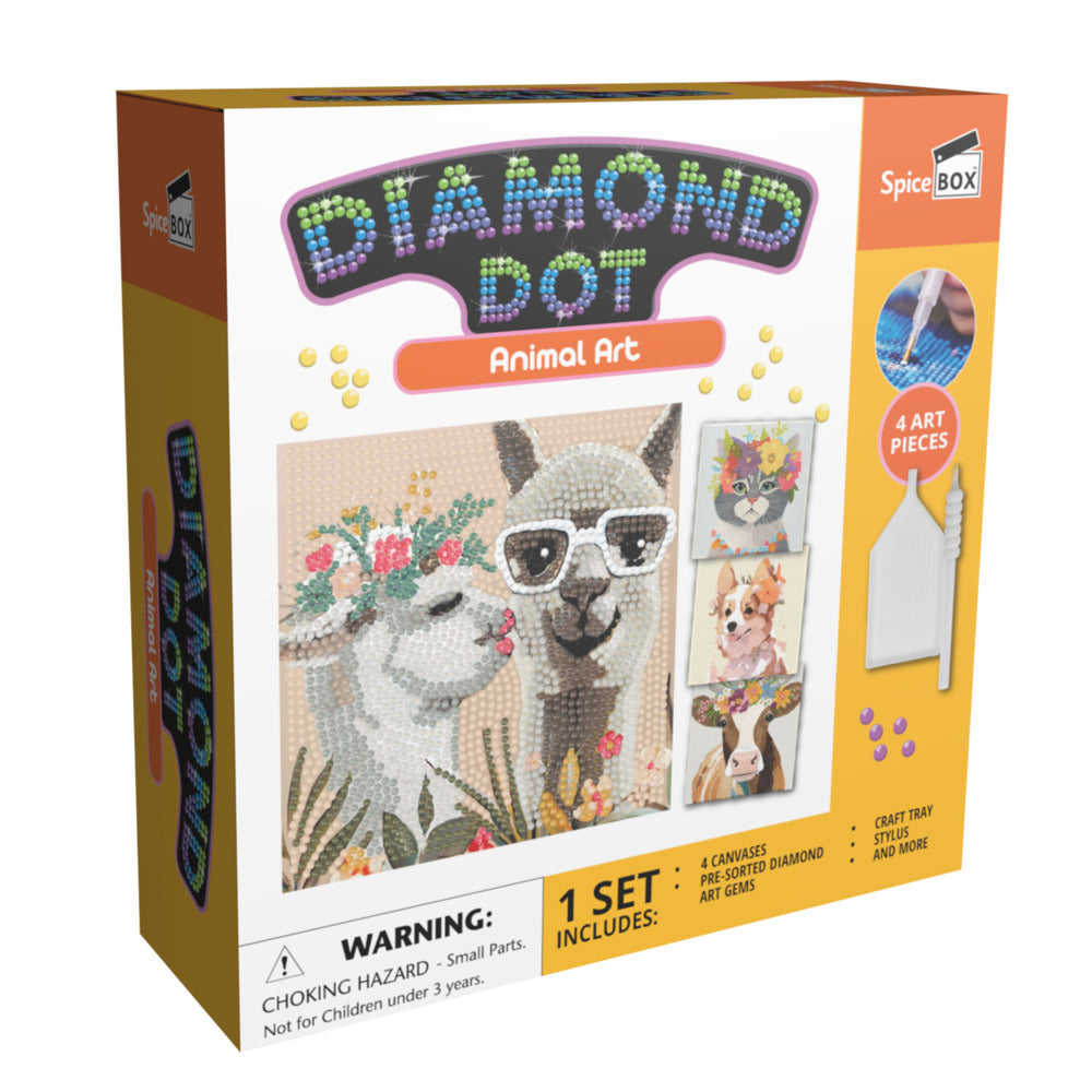 Spicebox - Diamond Dot, Animal Art