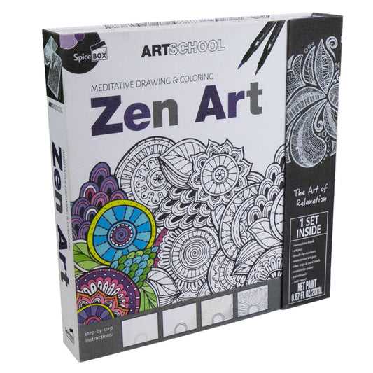 Spicebox Art School Zen Art Kit