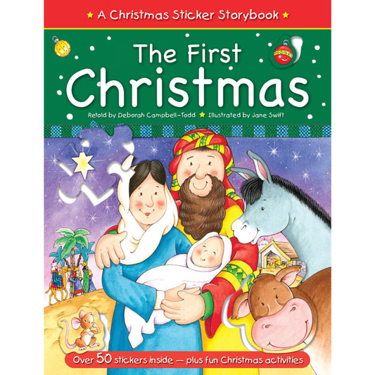 A Christmas Sticker Storybook - The First Christmas