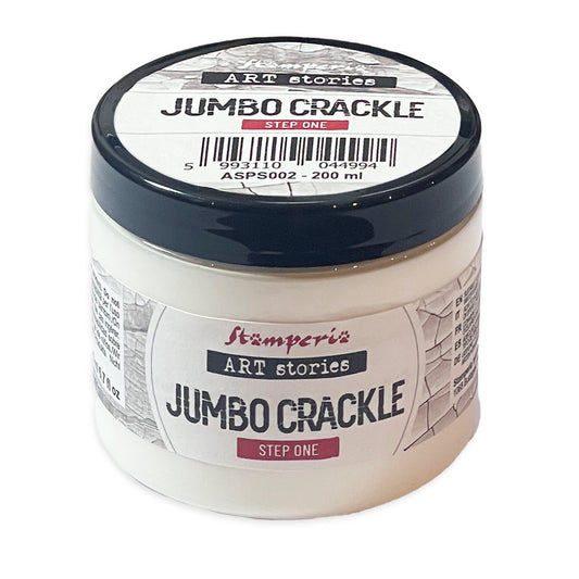 Stamperia : Art Stories : Jumbo Crackle Step 1 & Step 2 (each 200 ml)