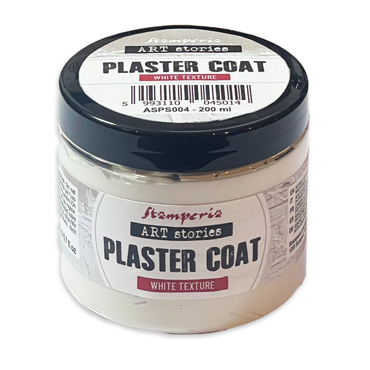 Stamperia Art Stories Plaster Coat White Texture