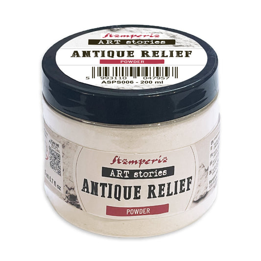 Stamperia- Art Stories - Antique Relief Powder, 200ml