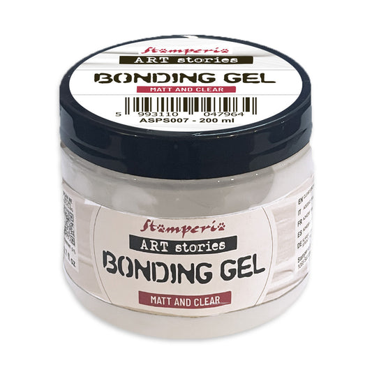 Stamperia- Art Stories - Bonding Gel, 200ml - Matt & Clear