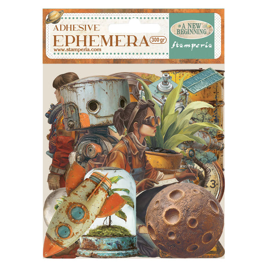 Stamperia A New Beginning Adhesive Ephemera