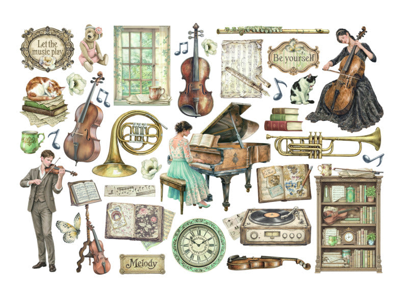 Stamperia Ephemera Symphony