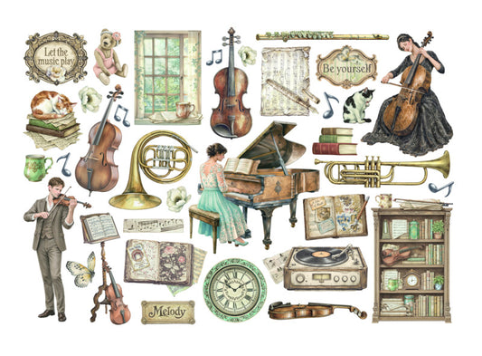 Stamperia Ephemera Symphony