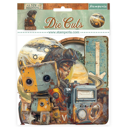Stamperia  A New Beginning Die Cuts