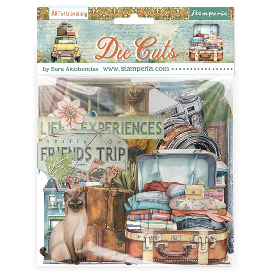 Stamperia Art of Travelling Die Cuts