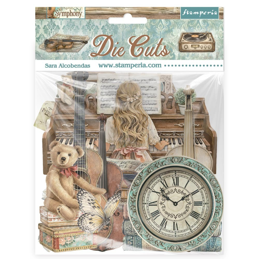Stamperia Die Cuts Symphony