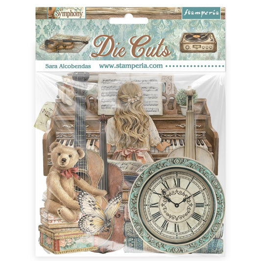 Stamperia Die Cuts Symphony